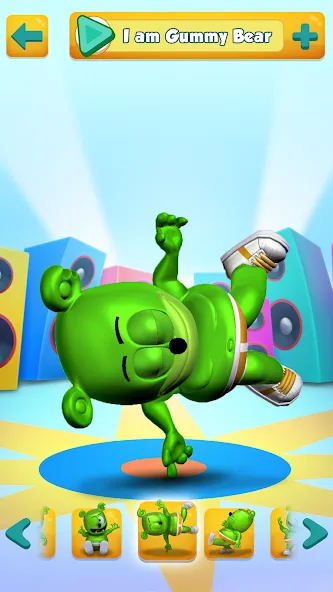 Talking Gummy Bear Kids Games МОД/Взлом [Много монет, Открытые уровни и Мега MOD] Screenshot 5
