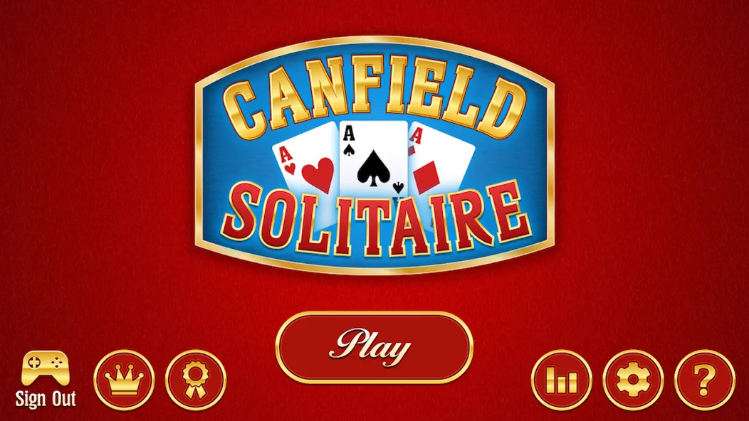 Canfield Solitaire (Кэнфилд пасьянс) МОД/Взлом [Бесконечные деньги, Монеты и Мега MOD] Screenshot 4
