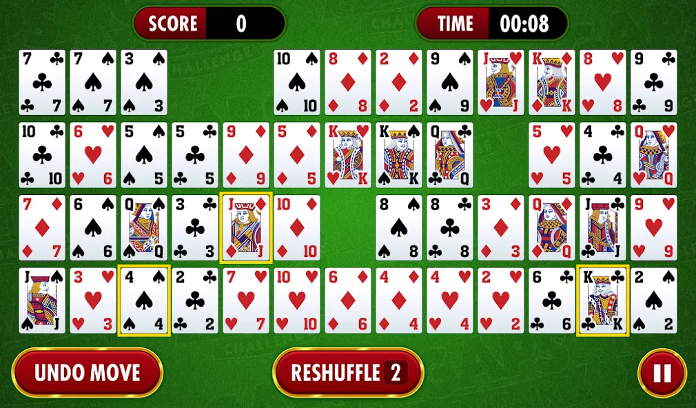 Gaps Solitaire Challenge (Гапс Солитер Челлендж) МОД/Взлом [Бесконечные деньги, Монеты и Мега MOD] Screenshot 4
