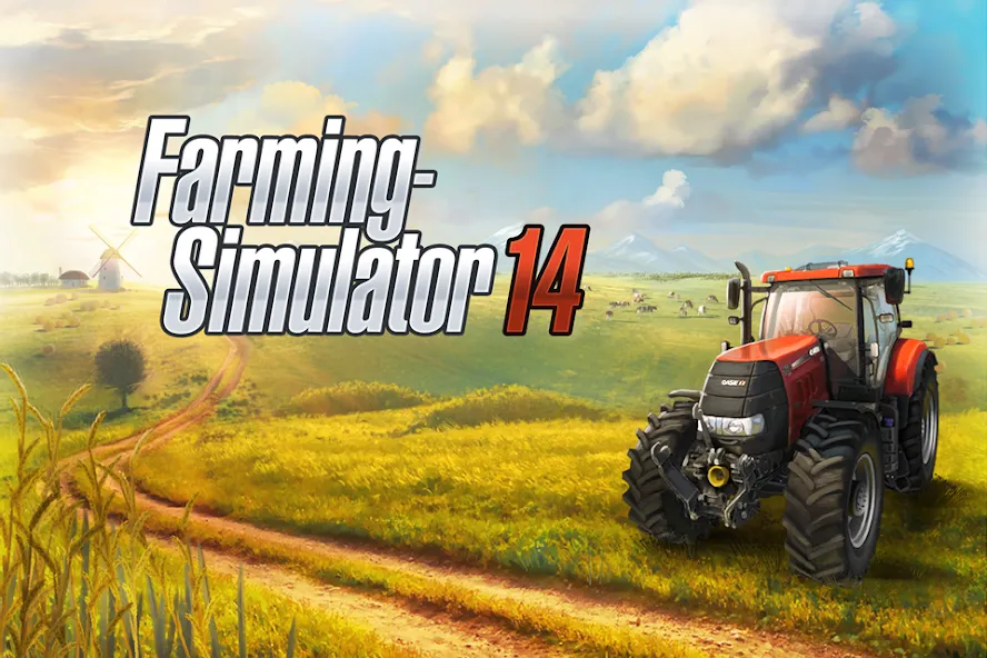 Farming Simulator 14 (Фарминг Симулятор 14) МОД/Взлом [Деньги, Монеты и Меню MOD] Screenshot 1