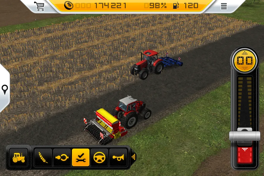 Farming Simulator 14 (Фарминг Симулятор 14) МОД/Взлом [Деньги, Монеты и Меню MOD] Screenshot 5