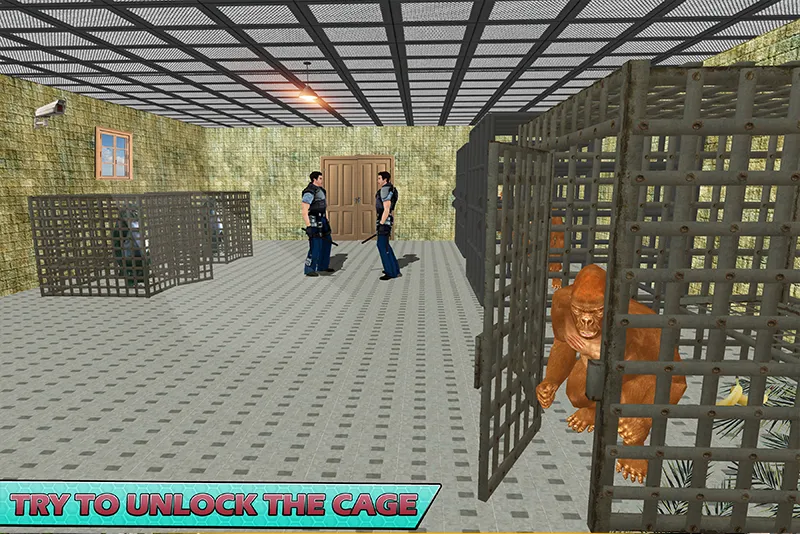Gorilla Smash City Escape Jail МОД/Взлом [Деньги, Монеты и Меню MOD] Screenshot 4
