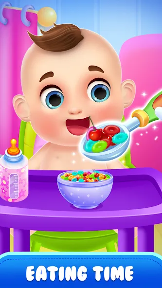 Mom newborn babysitter care (Мама новорожденного няня заботится) МОД/Взлом [Много монет, Открытые уровни и Мега MOD] Screenshot 2