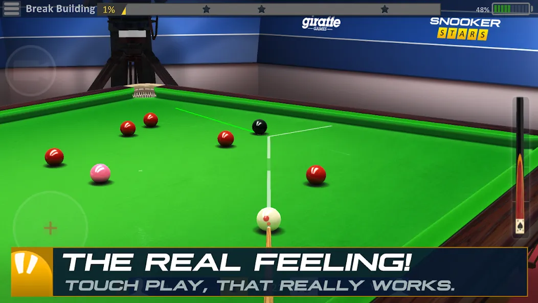 Snooker Stars - 3D Online Spor (Снукер Старс) МОД/Взлом [Бесконечные деньги, Монеты и Мега MOD] Screenshot 2