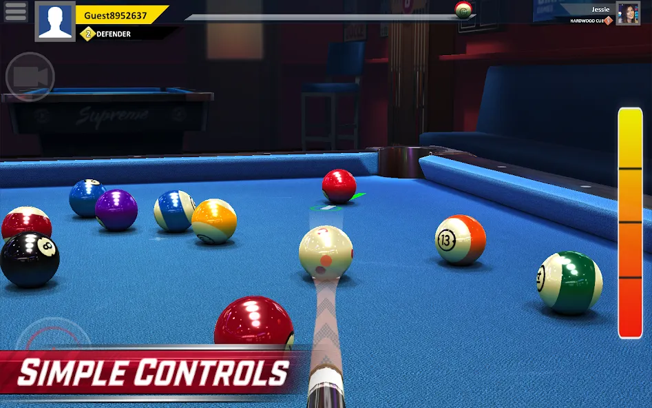 Pool Stars - 3D Online Multipl (Пул Старс) МОД/Взлом [Много денег, Монет и Все открыто] Screenshot 2