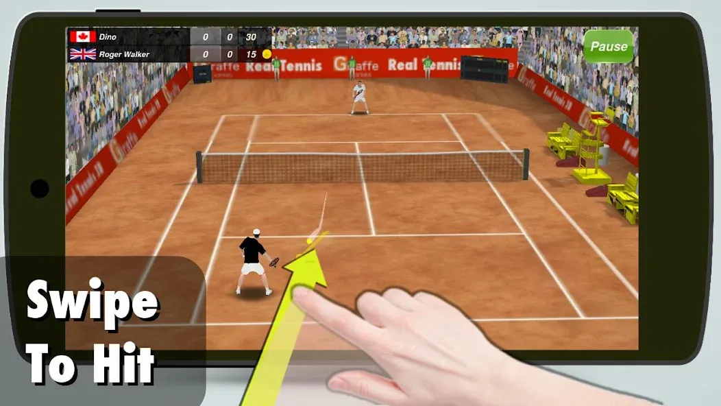 Tennis Champion 3D - Online Sp МОД/Взлом [Много денег, Монет и Все открыто] Screenshot 1