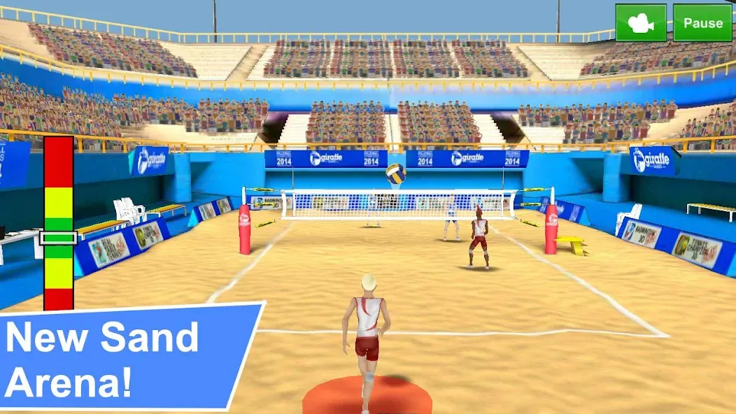 Volleyball Champions 3D - Onli МОД/Взлом [Деньги, Монеты и Меню MOD] Screenshot 1