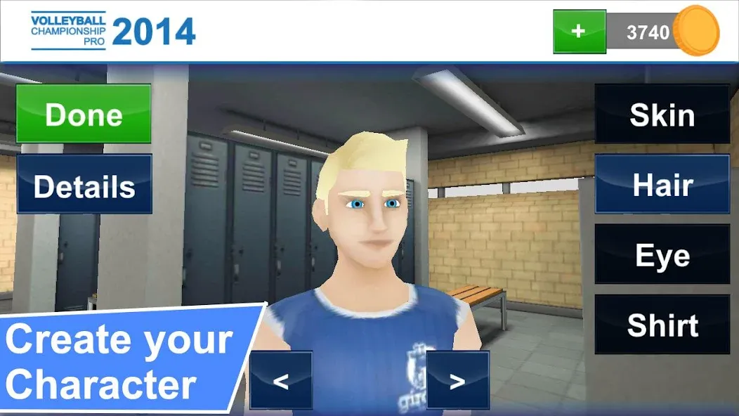 Volleyball Champions 3D - Onli МОД/Взлом [Деньги, Монеты и Меню MOD] Screenshot 5