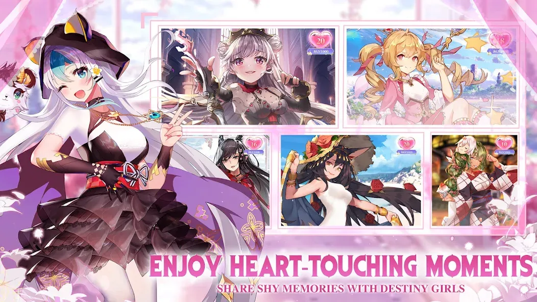 Girls' Connect: Idle RPG МОД/Взлом [Все открыто, Дополнительные деньги и Меню MOD] Screenshot 4