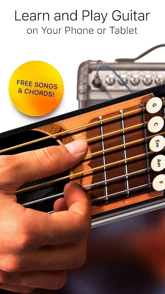 Real Guitar - Music Band Game МОД/Взлом [Много монет, Открытые уровни и Мега MOD] Screenshot 1