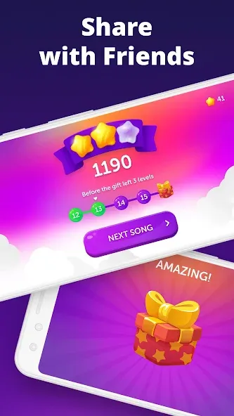 Piano - Play & Learn Music (Пиано) МОД/Взлом [Меню, Бесконечные монеты и Открытые уровни] Screenshot 4