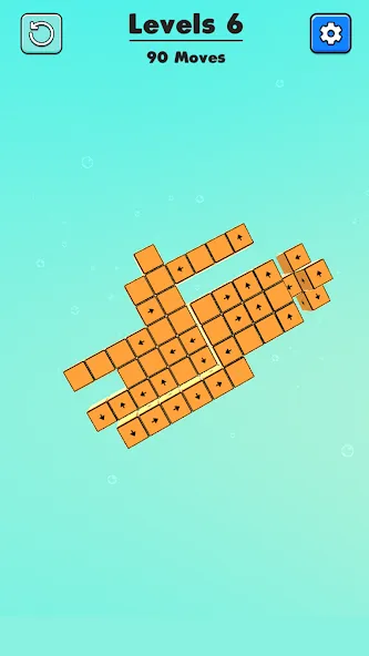 Tap Unlock : Away Puzzle Game (Тап разблокировать) МОД/Взлом [Меню, Бесконечные монеты и Открытые уровни] Screenshot 2