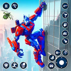 Скачать взломанную Spider Robot: Robot Car Games на Андроид - Много денег