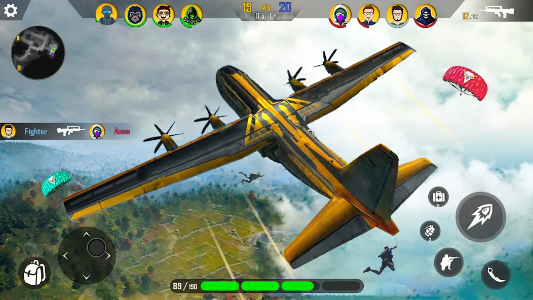 Fps Shooting Gun War: Gun Game МОД/Взлом [Много денег, Монет и Все открыто] Screenshot 5
