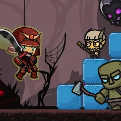 Скачать Взломанная Samurai Adventure на андроид - Много денег