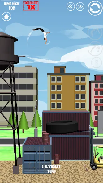 SWAGFLIP - Parkour Origins (СВАГФЛИП) МОД/Взлом [Много денег, Монет и Все открыто] Screenshot 2