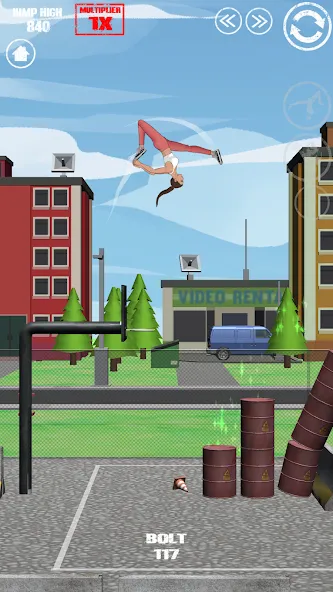 SWAGFLIP - Parkour Origins (СВАГФЛИП) МОД/Взлом [Много денег, Монет и Все открыто] Screenshot 3