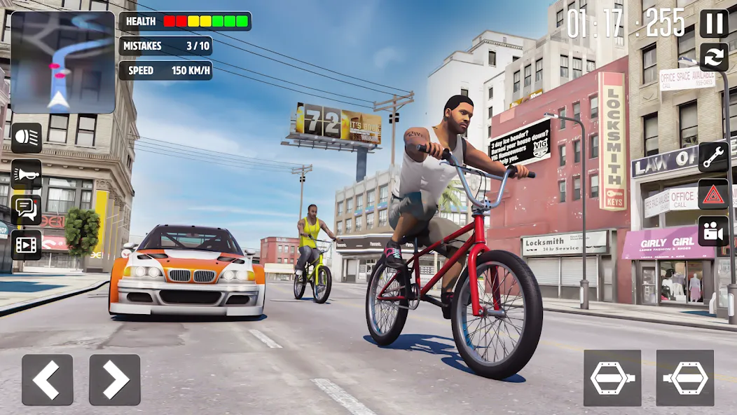 Cycle Stunt Games: Cycle Game (Оффроад Велосипедист ) МОД/Взлом [Все открыто, Дополнительные деньги и Меню MOD] Screenshot 1
