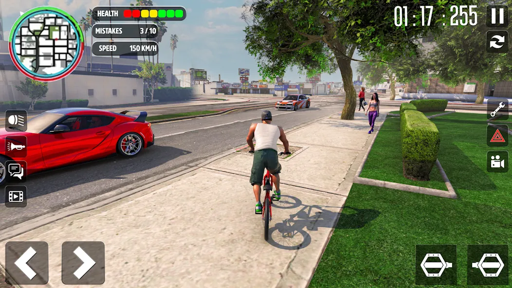 Cycle Stunt Games: Cycle Game (Оффроад Велосипедист ) МОД/Взлом [Все открыто, Дополнительные деньги и Меню MOD] Screenshot 3
