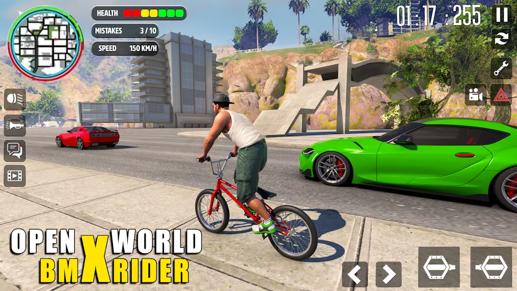 Cycle Stunt Games: Cycle Game (Оффроад Велосипедист ) МОД/Взлом [Все открыто, Дополнительные деньги и Меню MOD] Screenshot 5