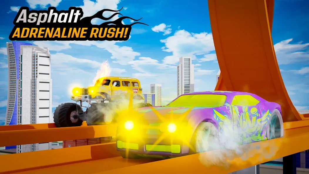 Nano Monster Truck Jam Game МОД/Взлом [Бесконечные деньги, Монеты и Мега MOD] Screenshot 3