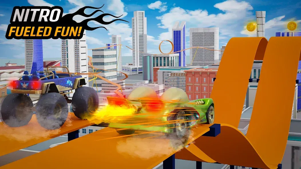 Nano Monster Truck Jam Game МОД/Взлом [Бесконечные деньги, Монеты и Мега MOD] Screenshot 4