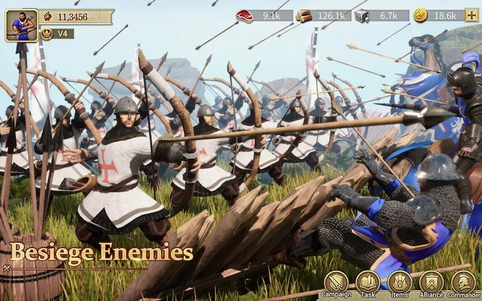 Game of Empires:Warring Realms (Уорринг Нейшенс) МОД/Взлом [Деньги, Монеты и Меню MOD] Screenshot 1