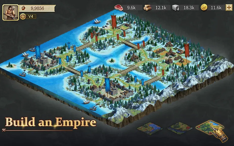 Game of Empires:Warring Realms (Уорринг Нейшенс) МОД/Взлом [Деньги, Монеты и Меню MOD] Screenshot 3