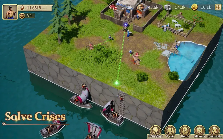 Game of Empires:Warring Realms (Уорринг Нейшенс) МОД/Взлом [Деньги, Монеты и Меню MOD] Screenshot 4