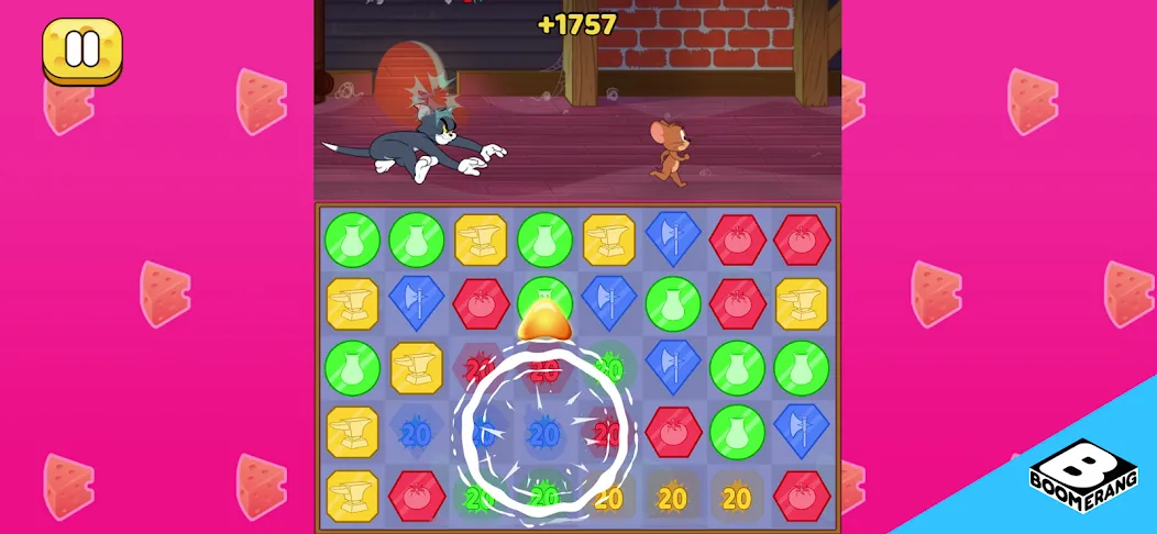 Tom & Jerry: Mouse Maze МОД/Взлом [Деньги, Монеты и Меню MOD] Screenshot 3