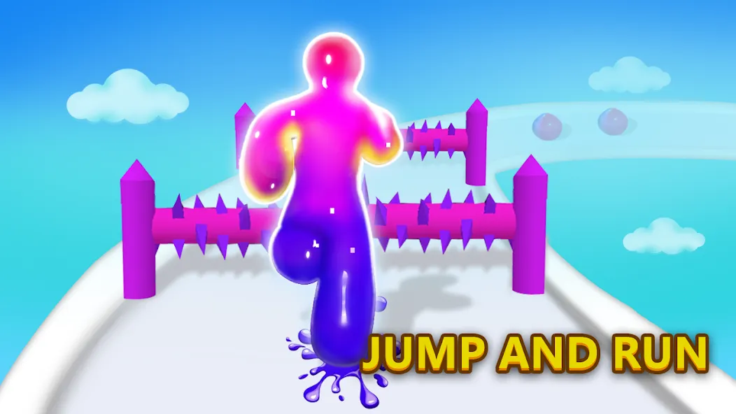 Blob Dash - Endless Runner (Блоб Дэш) МОД/Взлом [Много денег, Монет и Все открыто] Screenshot 1
