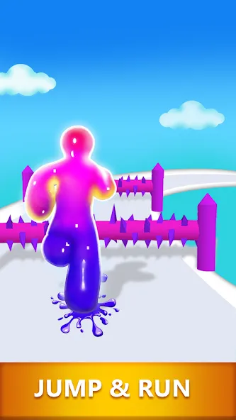Blob Dash - Endless Runner (Блоб Дэш) МОД/Взлом [Много денег, Монет и Все открыто] Screenshot 2