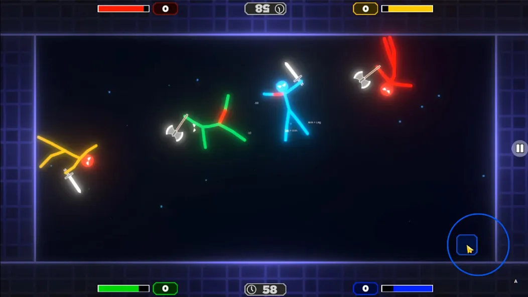 1234 Player Mini Game МОД/Взлом [Меню, Бесконечные монеты и Открытые уровни] Screenshot 5