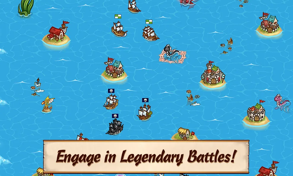 Pirates of Everseas (Пираты Эверсис) МОД/Взлом [Много монет, Открытые уровни и Мега MOD] Screenshot 3
