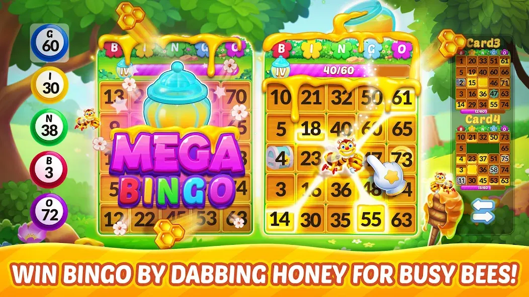 Bingo Aloha-Bingo tour at home (Бинго Алоха) МОД/Взлом [Деньги, Монеты и Меню MOD] Screenshot 3