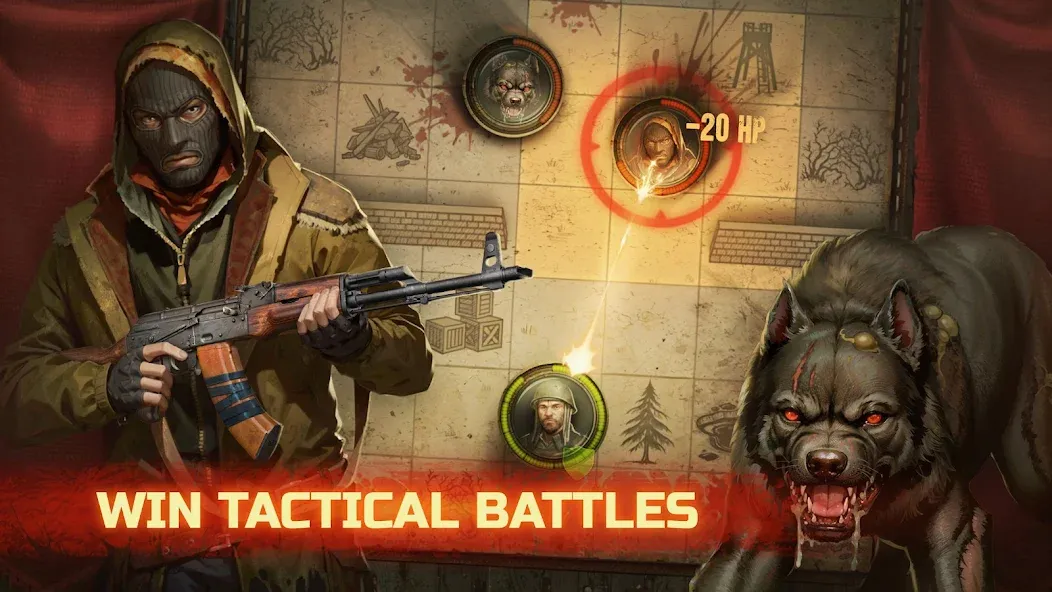 Day R Survival: Last Survivor (Дей Р Сурвайвал Гейм) МОД/Взлом [Меню, Бесконечные монеты и Открытые уровни] Screenshot 4