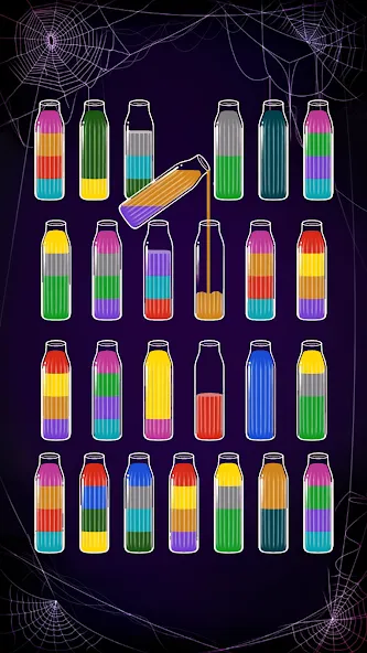 Soda Sort: Water Color Puzzle (Сода Сорт) МОД/Взлом [Бесконечные деньги, Монеты и Мега MOD] Screenshot 2