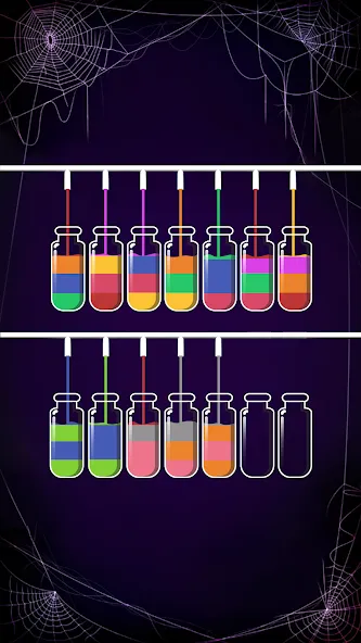 Soda Sort: Water Color Puzzle (Сода Сорт) МОД/Взлом [Бесконечные деньги, Монеты и Мега MOD] Screenshot 4