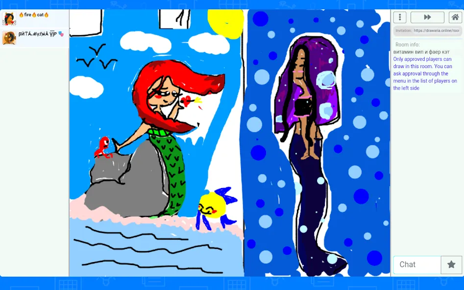 Drawaria.Online - Pictionary / МОД/Взлом [Много монет, Открытые уровни и Мега MOD] Screenshot 3