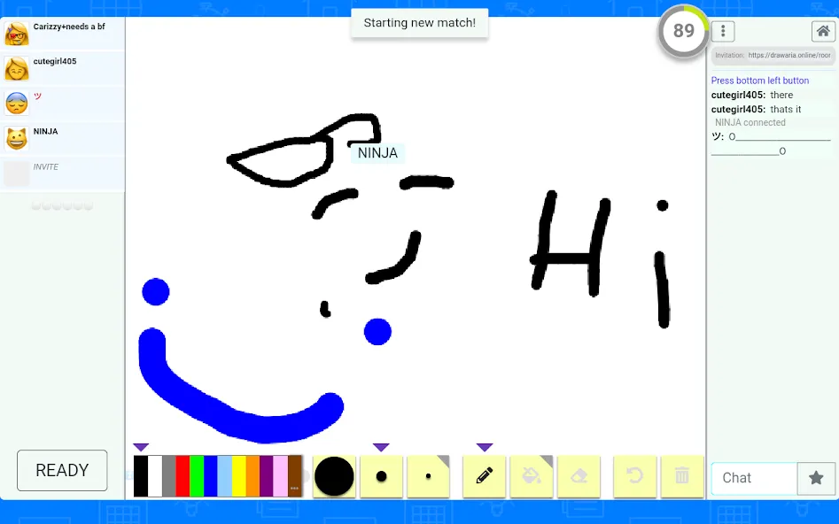 Drawaria.Online - Pictionary / МОД/Взлом [Много монет, Открытые уровни и Мега MOD] Screenshot 5