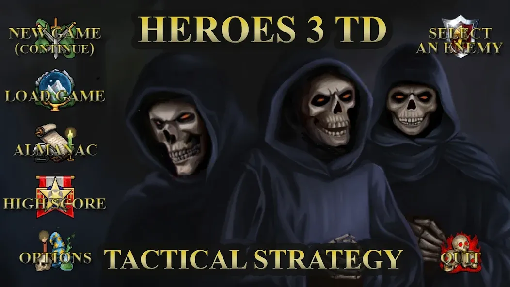 Heroes 3 of Might: Magic TD МОД/Взлом [Бесконечные деньги, Монеты и Мега MOD] Screenshot 1