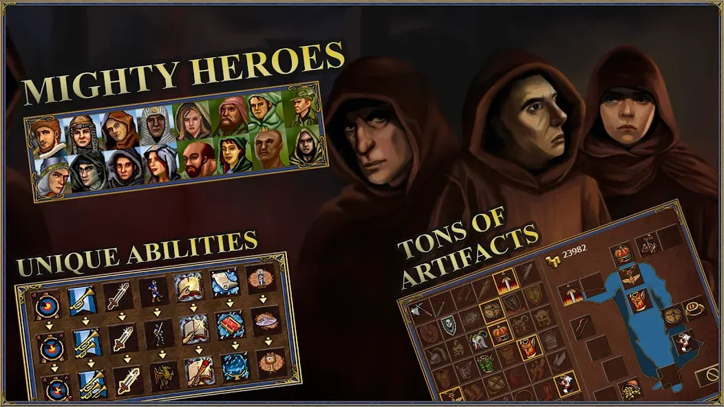 Heroes 3 of Might: Magic TD МОД/Взлом [Бесконечные деньги, Монеты и Мега MOD] Screenshot 4