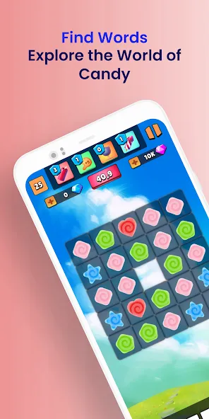 Word 3: Word Game (Ворд 3) МОД/Взлом [Деньги, Монеты и Меню MOD] Screenshot 1