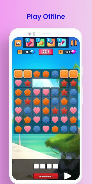 Word 3: Word Game (Ворд 3) МОД/Взлом [Деньги, Монеты и Меню MOD] Screenshot 3