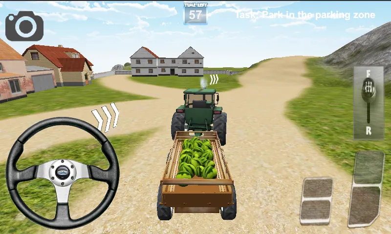 Tractor Farming Simulator 3D МОД/Взлом [Меню, Бесконечные монеты и Открытые уровни] Screenshot 2