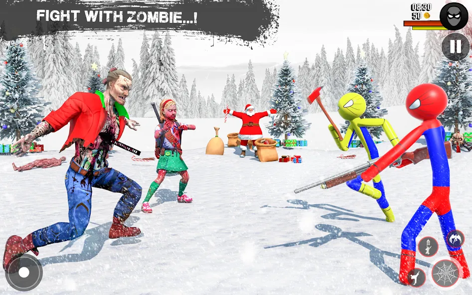 Spider Game-Stickman Rope Hero МОД/Взлом [Много монет, Открытые уровни и Мега MOD] Screenshot 4