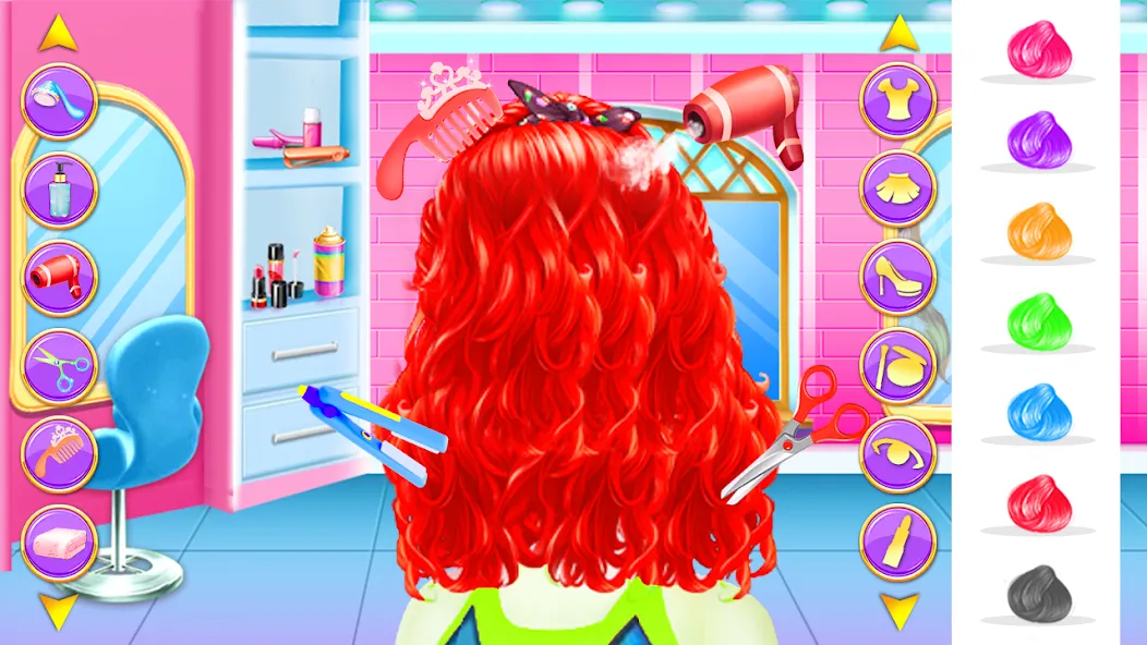 Fashion Braid Hairstyles Salon МОД/Взлом [Деньги, Монеты и Меню MOD] Screenshot 1