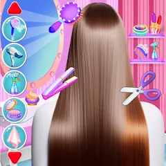 Скачать Взломанная Fashion Braid Hairstyles Salon на Android с открытыми волосами и прическами