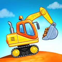 Скачать Kids truck games Build a house Взлом (Все открыто) на Андроид бесплатно