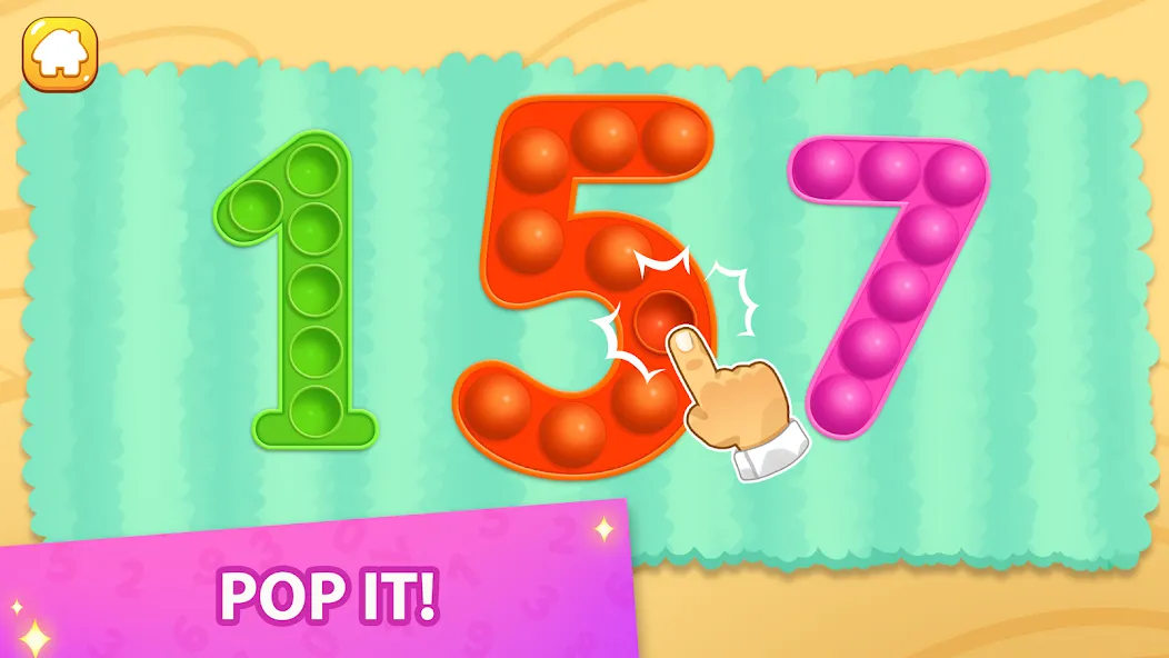 Numbers for kid Learn to count МОД/Взлом [Меню, Бесконечные монеты и Открытые уровни] Screenshot 1